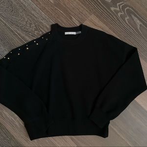 Alice and Olivia Michael crew neck
